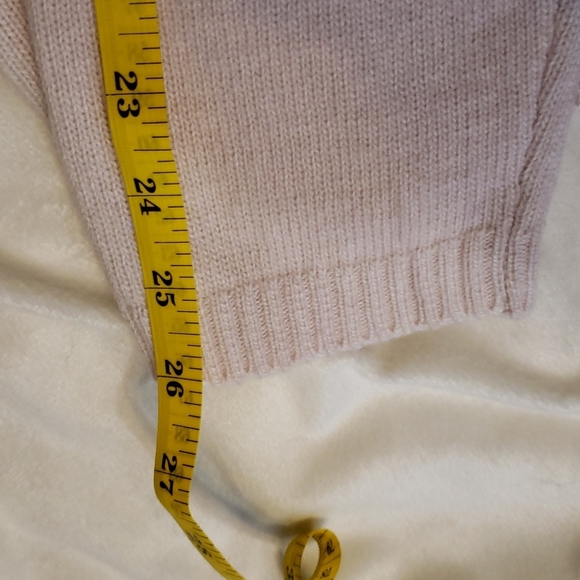 NEW Benedetta B. Merino Wool Cashmere Sweater Button Back Cardigan Luxury Comfy - Picture 13 of 16